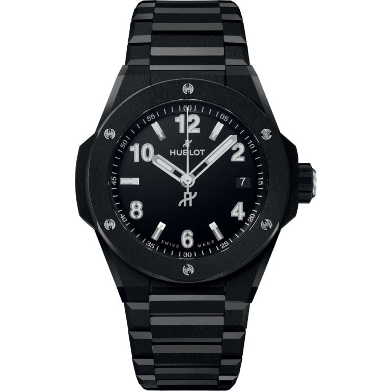Hublot 457.CX.1270.CX Big Bang 38 mm Integrated Time Only Black Magic