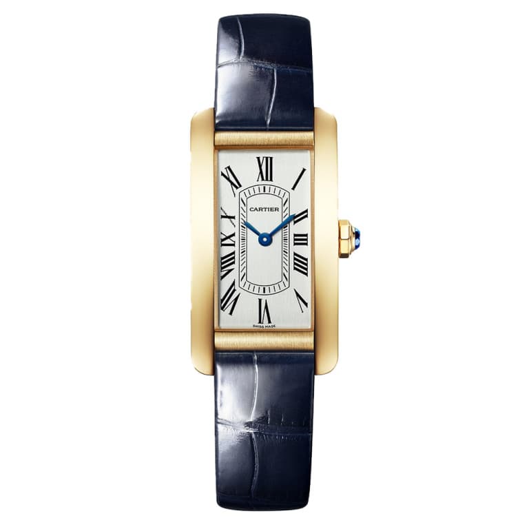 Cartier Tank Americaine — Quartz — Yellow Gold — Ref. WGTA0299