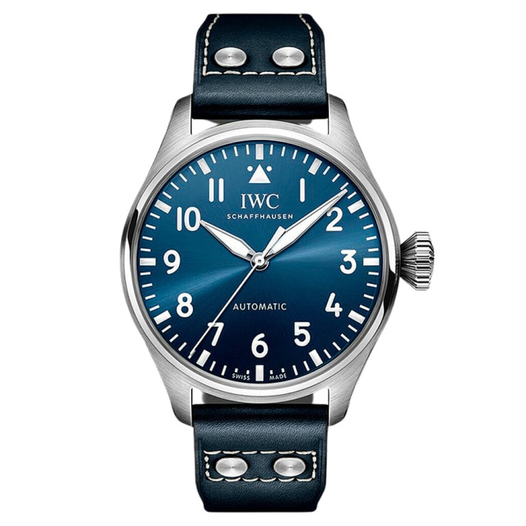 IWC Big Pilot 43 Stainless Steel / Blue — Ref. IW329303