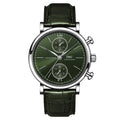 IWC Portofino Chronograph 39 Stainless Steel / Green — Ref. IW391405