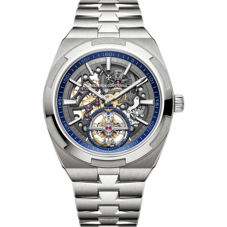 Vacheron Constantin Overseas 6000V/210T-B935 / Titanium / Blue dial