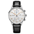 IWC Portugieser Chronograph Stainless Steel / Silver - Rose — Ref. IW371604