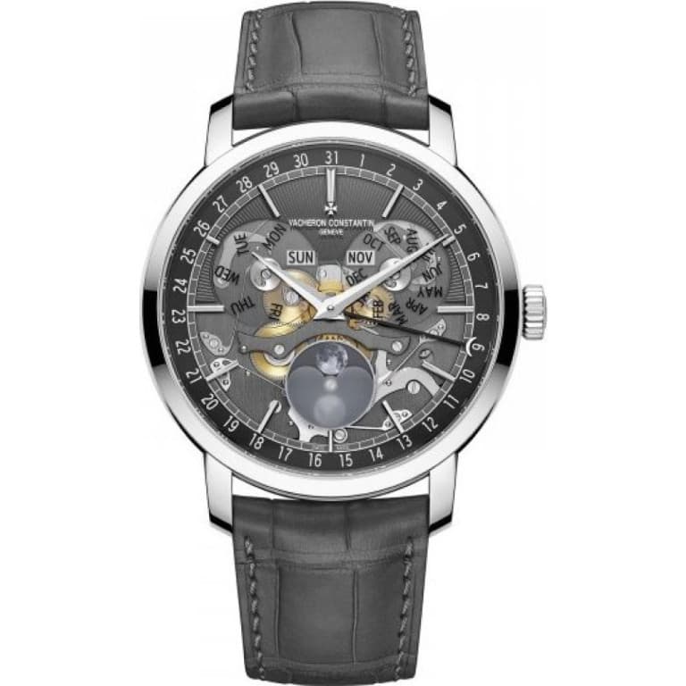Vacheron Constantin Traditionnelle 4020T/000G-B655 / White gold / TransparenT dial