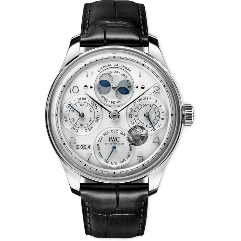 IWC IW5057-01 Portugieser Eternal Calendar Platinum / White — Ref. IW505701