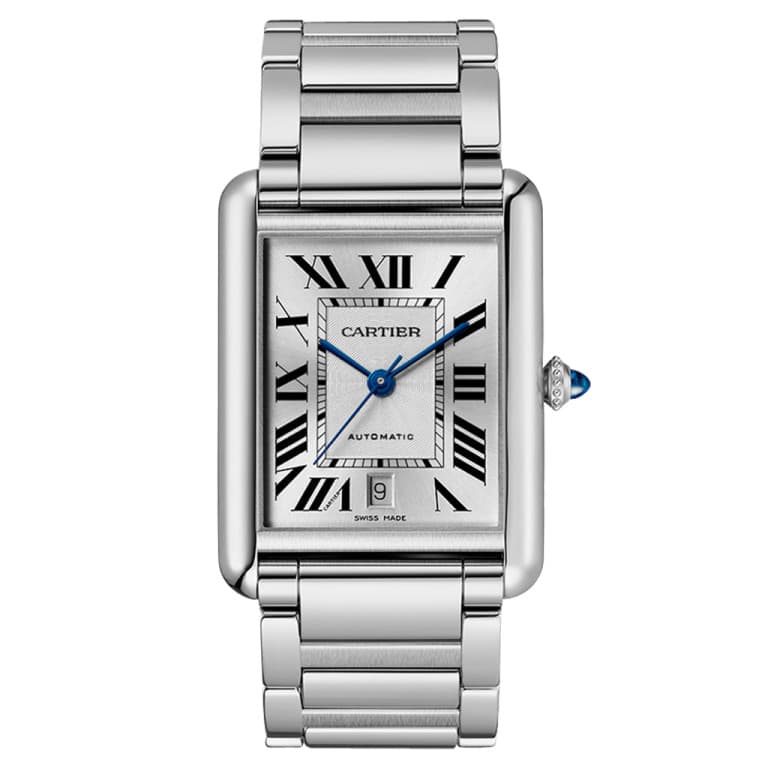 Cartier Tank — Automatic — Steel — Ref. WSTA0053