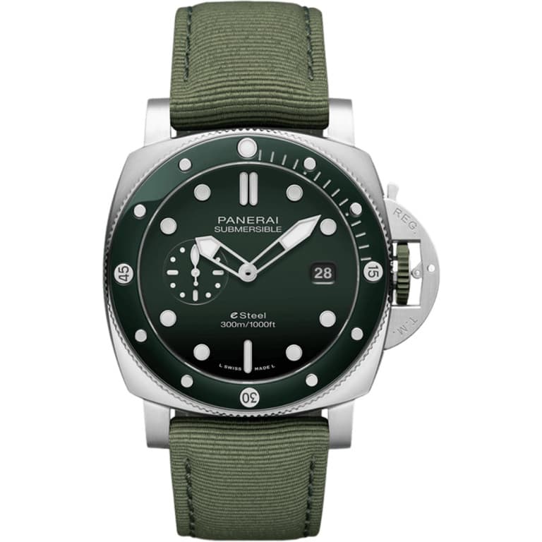 Panerai Submersible QuarantaQuattro Verde Smeraldo — Ref. PAM01287