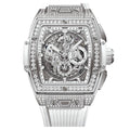 Hublot 642.NE.2010.RW.1604 - Spirit of Big Bang Titanium White Pave 42mm Transparent