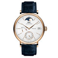IWC Portofino Hand-Wound Eight Days Moonphase Red Gold / Silver — Ref. IW516409