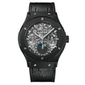 Hublot 547.CX.0170.LR - Classic Fusion Aerofusion Moonphase Black Magic 42mm Transparent