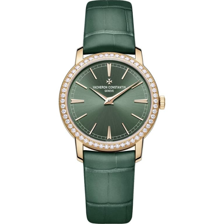 Vacheron Constantin Traditionnelle 1405T/000R-H009 / Rose gold / Green dial