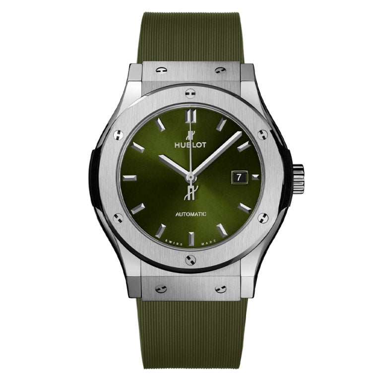Hublot 542.NX.8970.RX - Classic Fusion Titanium 42mm Green