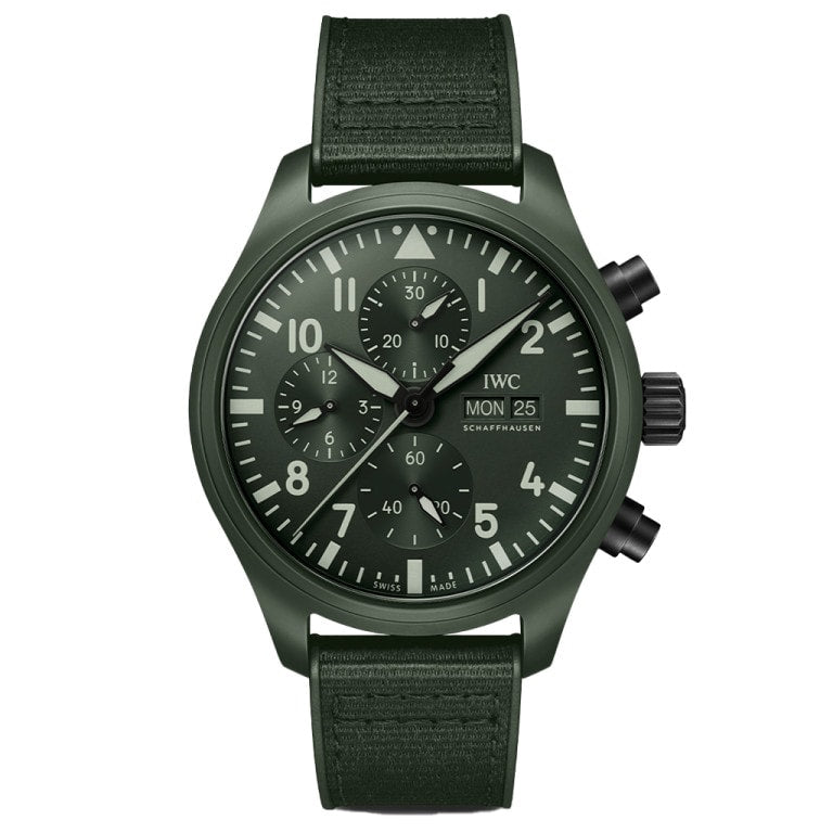 IWC Pilot's Watch Chronograph Top Gun Woodland — Ref. IW389106