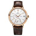 IWC Portofino Hand-Wound Eight Days Red Gold / Silver — Ref. IW510107