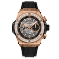 Hublot 441.OX.1181.RX.1104 - Big Bang Unico King Gold Diamonds 42mm Transparent