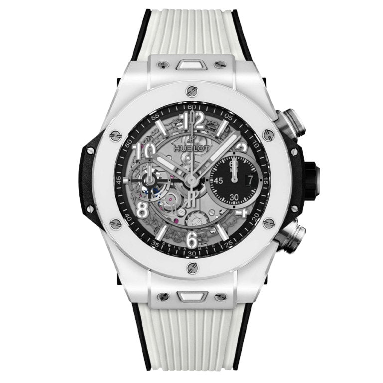 Hublot 441.HX.1171.RX - Big Bang Unico White Ceramic 42mm Transparent