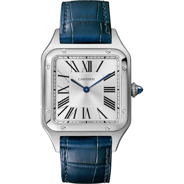 Cartier Santos Dumont — Quartz — Steel — Ref. WSSA0085