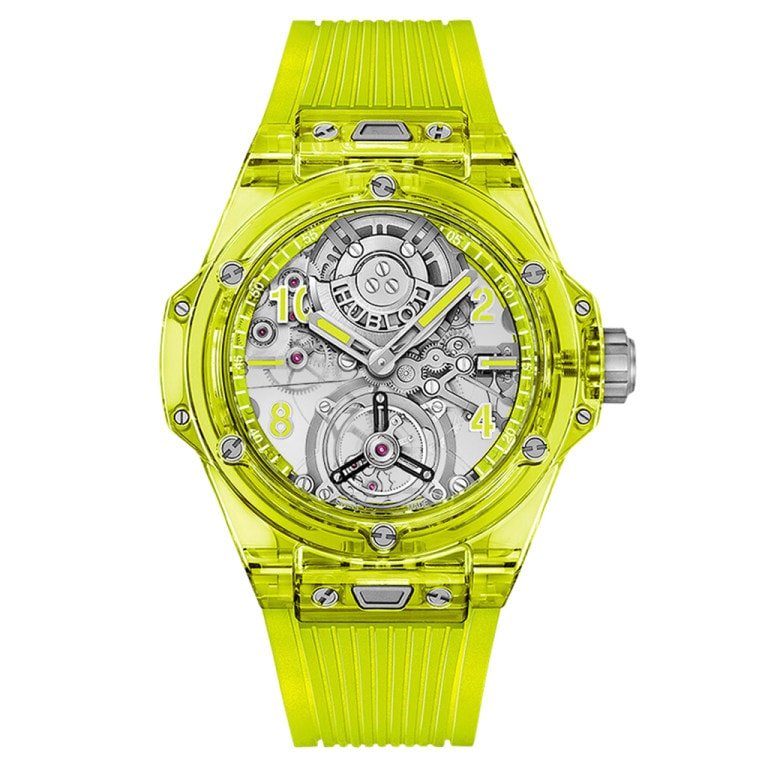 Hublot 429.JY.0120.RT - Big Bang 44mm Skeleton cut/Rubber