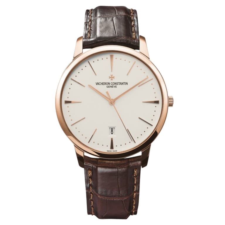 Vacheron Constantin Patrimony 85180/000R-9248 / Rose gold / Silver dial