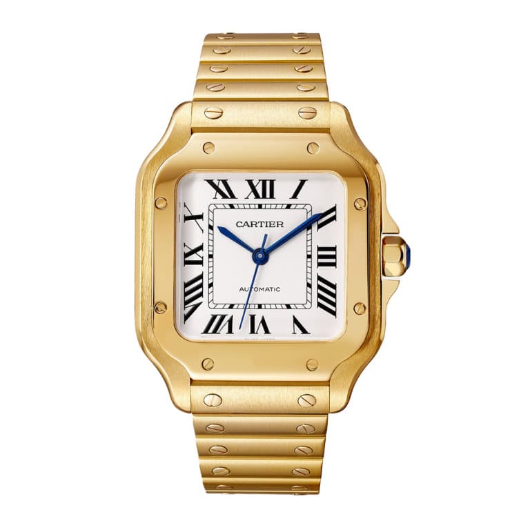 Cartier Santos — Automatic — Yellow Gold — Ref. WGSA0030