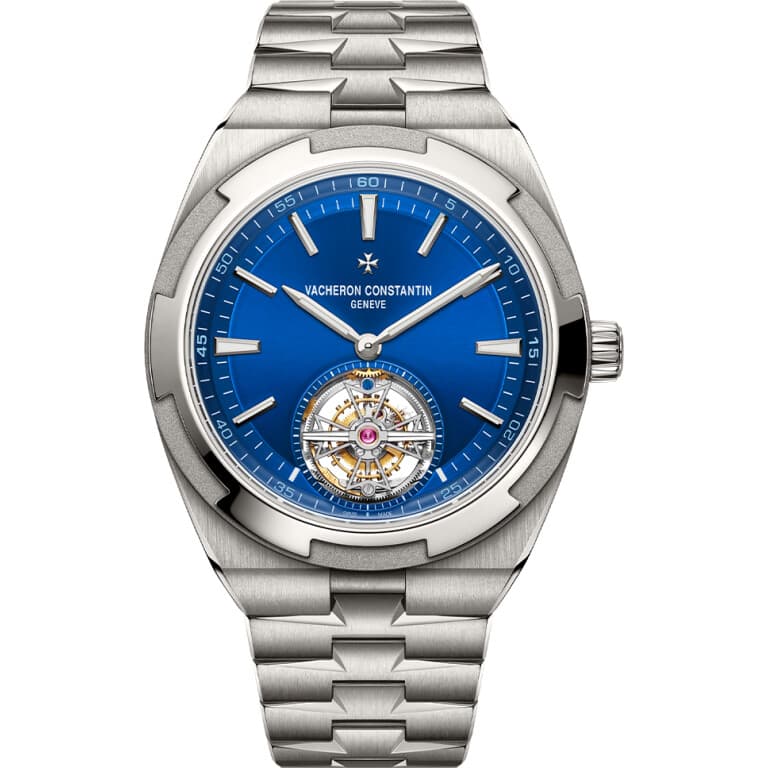 Vacheron Constantin Overseas 6000V/210T-H032 / Titanium / Blue dial