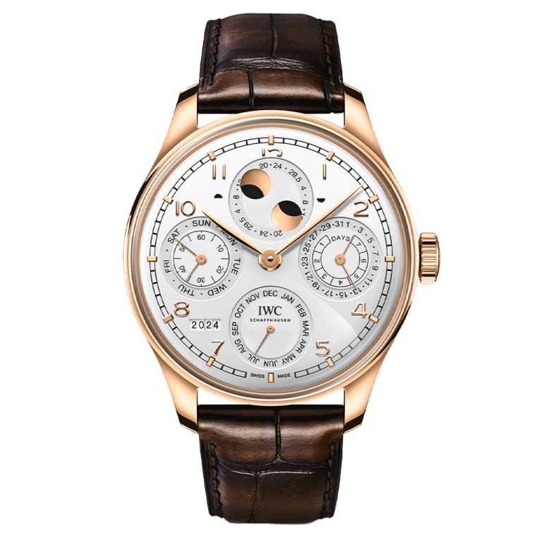 IWC IW5037-01 Portugieser Perpetual Calendar 44 Armor Gold / Silver — Ref. IW503701
