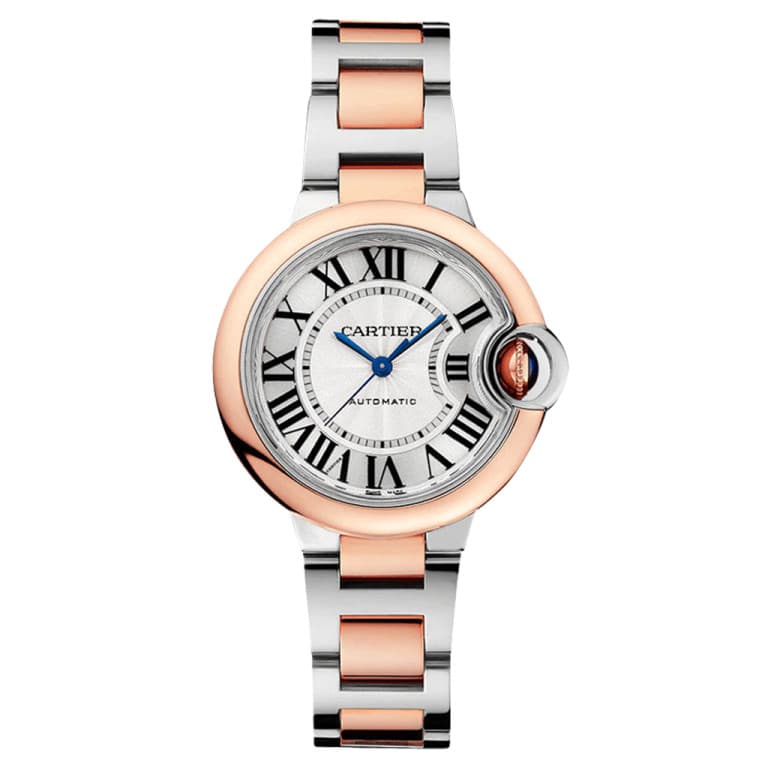 Cartier Ballon Bleu 33mm — Automatic — Steel/Gold — Ref. W2BB0032