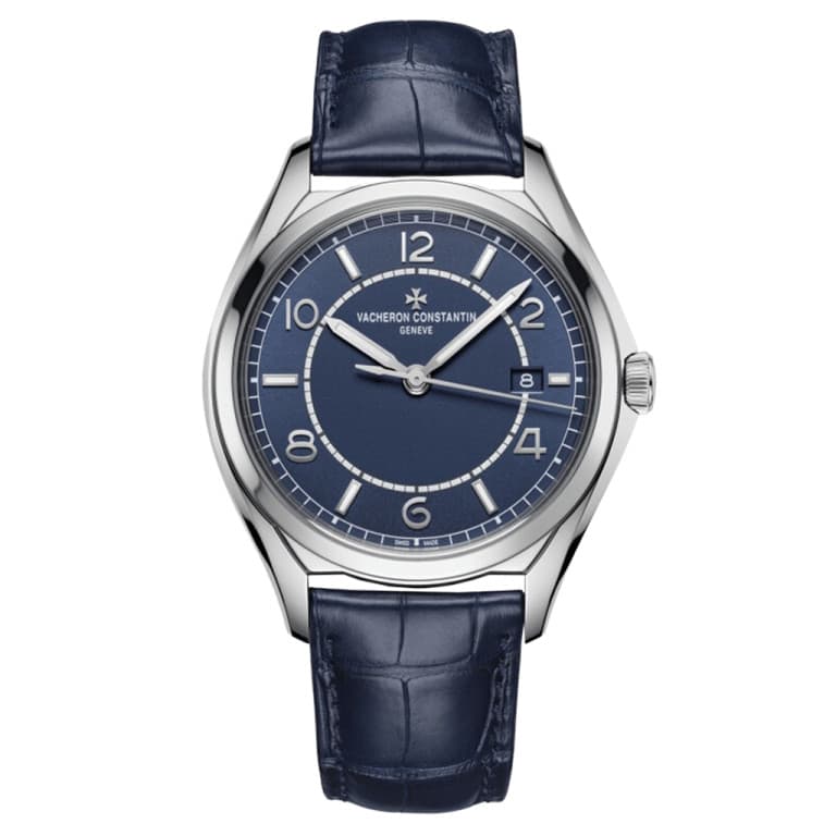 Vacheron Constantin Fiftysix 4600E/000A-B487 / Steel / Blue dial