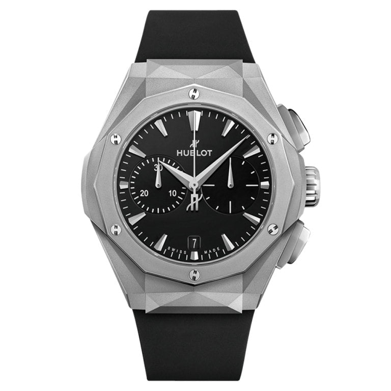 Hublot 549.NI.1270.RX.ORL23 Classic Fusion 41 Chronograph Orlinski Titanium / Black / Rubber