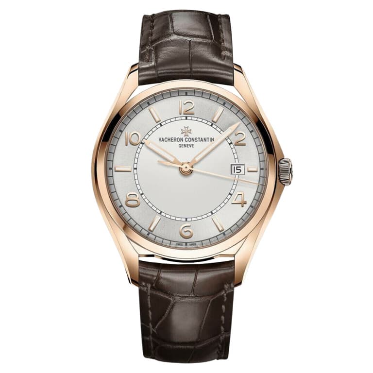Vacheron Constantin Fiftysix 4600E/000R-B441 / Rose gold / Silver dial