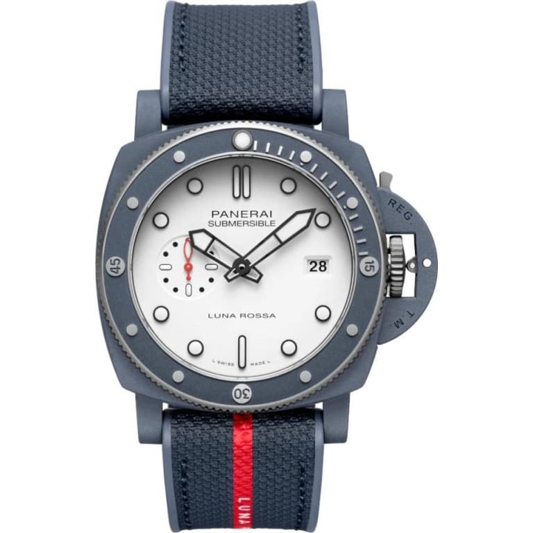 Panerai Submersible QuarantaQuattro Luna Rossa Ti-Ceramitech — Ref. PAM01543