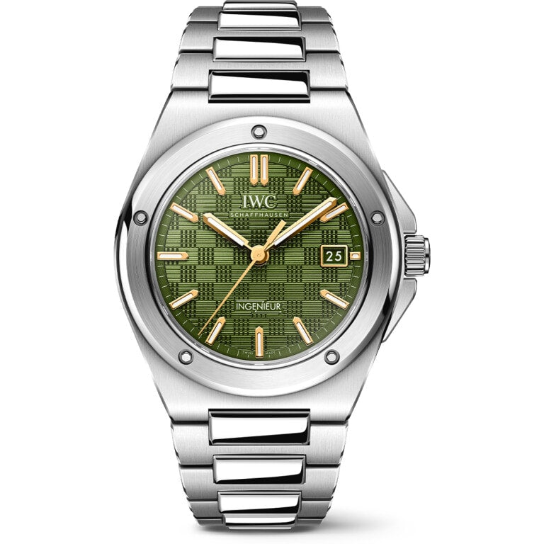 IWC Ingenieur Automatic 40 Stainless Steel / Green — Ref. IW328908