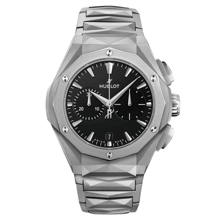 Hublot 549.NI.1270.NI.ORL23 Classic Fusion 41 Chronograph Orlinski Titanium / Black / Bracelet
