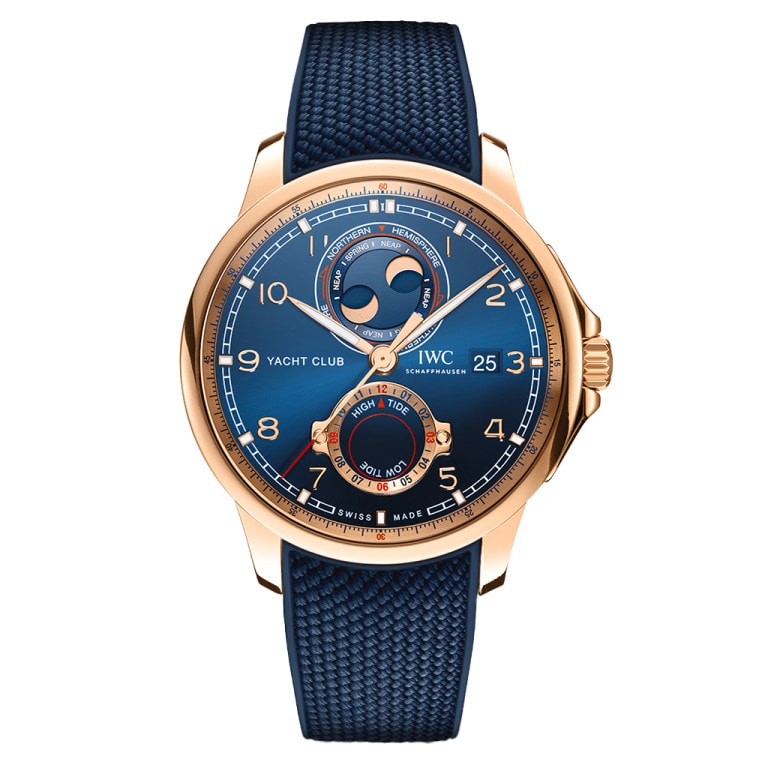 IWC Portugieser Yacht Club Moon & Tide Red Gold — Ref. IW344001