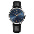 IWC Portofino Automatic Stainless Steel / Blue / Alligator — Ref. IW356523