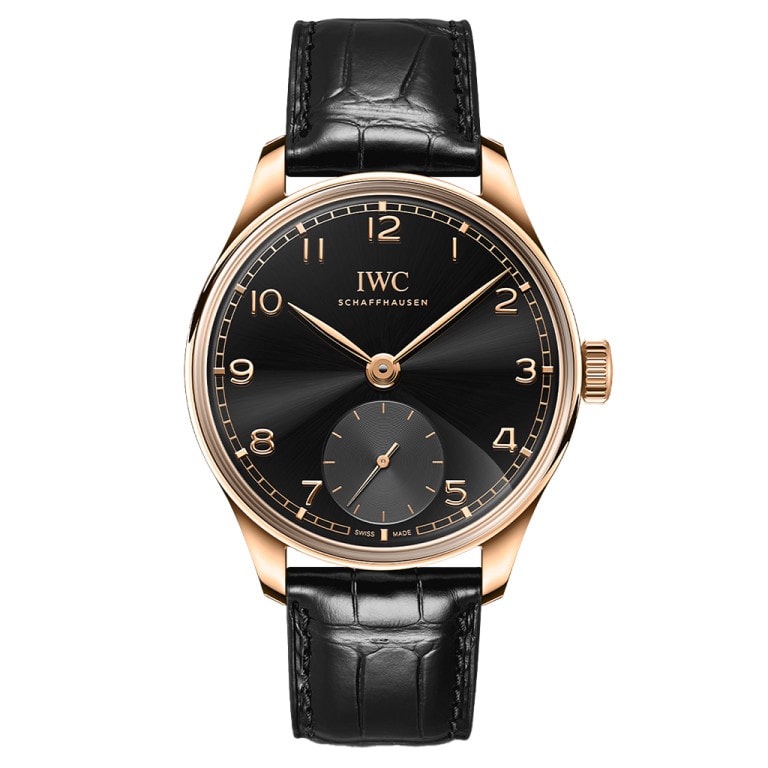 IWC IW3584-01 Portugieser Automatic 40 Rose Gold / Black — Ref. IW358401