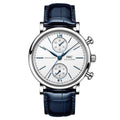 IWC Portofino Chronograph 39 Stainless Steel / Silver - Blue — Ref. IW391407