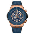 Hublot 421.OL.5180.RX - Big Bang Unico King Gold Blue Ceramic Automatic Chronograph Blau 44mm