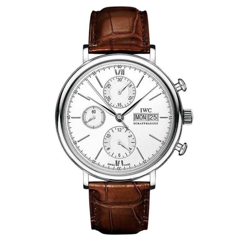 IWC Portofino Chronograph Stainless Steel / Silver — Ref. IW391027
