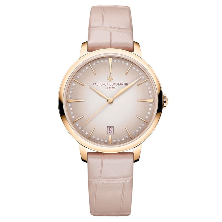 Vacheron Constantin Patrimony 4110U/000R-B905 / Rose gold / Pink dial
