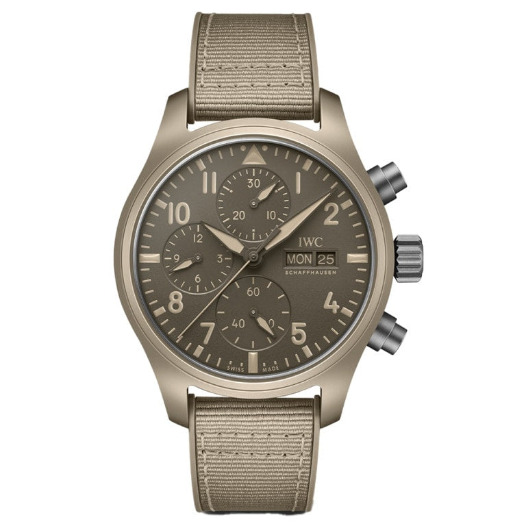 IWC IW3894-02 Pilot's Watch Chronograph 41 Top Gun Mojave Desert — Ref. IW389402