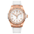 Hublot 485.OE.2080.RW.1204 - Big Bang One Click King Gold Diamonds 33mm White