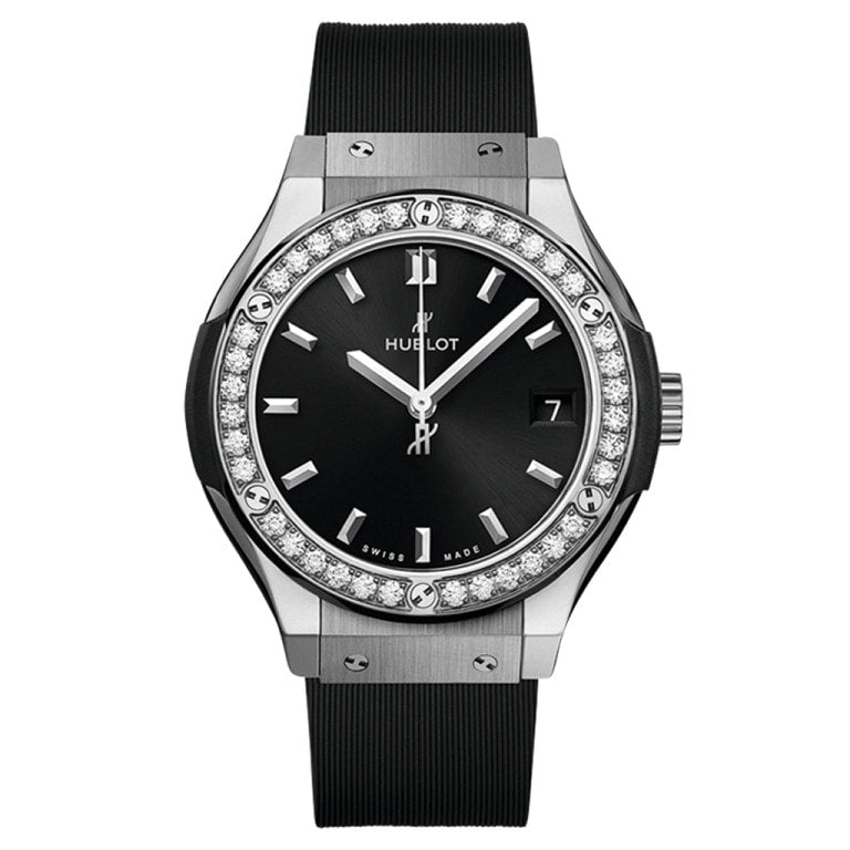 Hublot 581.NX.1470.RX.1104 - Classic Fusion Quartz Black 33mm