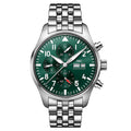 IWC Pilots Green/Steel — Ref. IW378006