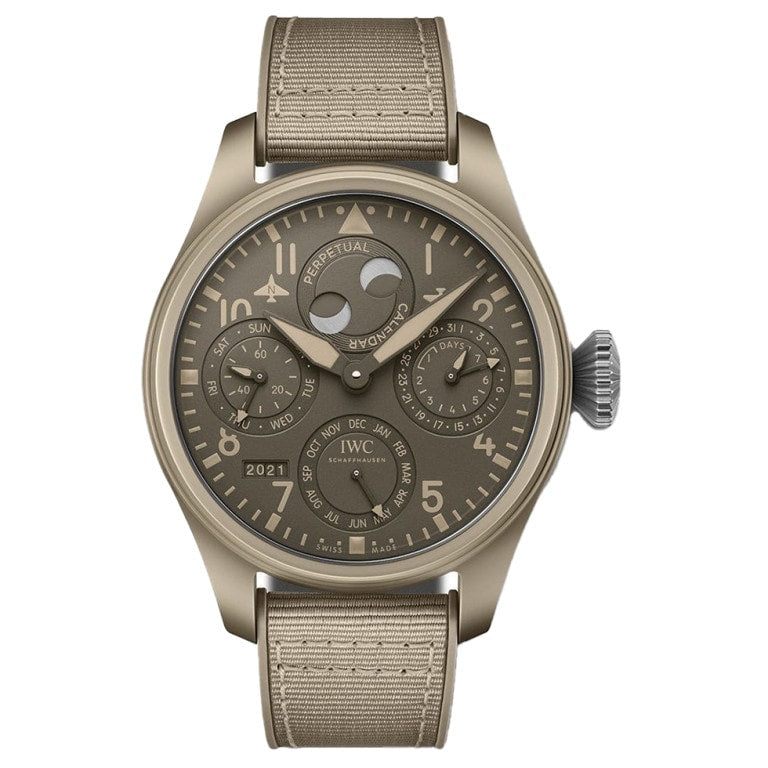 IWC Big Pilot's Watch Perpetual Calendar Mojave Desert — Ref. IW503004