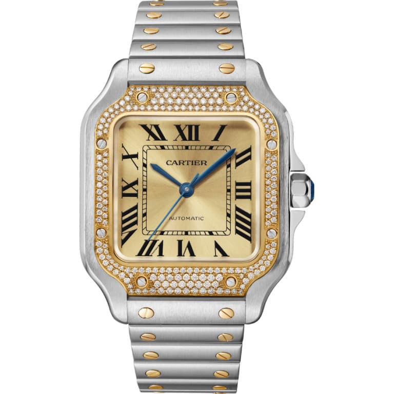 Cartier Santos — Automatic — Steel/Gold — Ref. W3SA0007