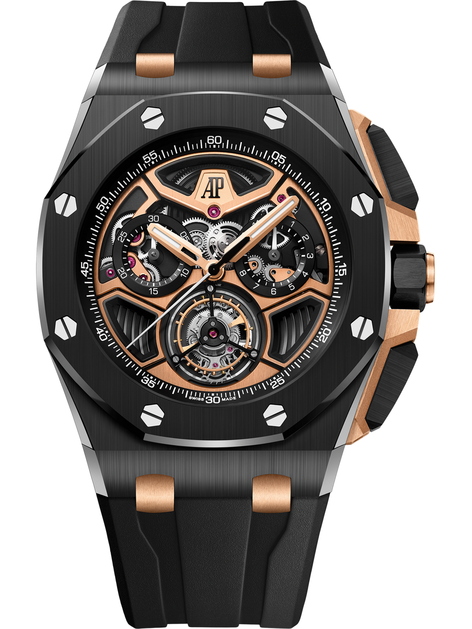 Audemars Piguet — Royal Oak Offshore Selfwinding Tourbillon Chronograph — Ceramic