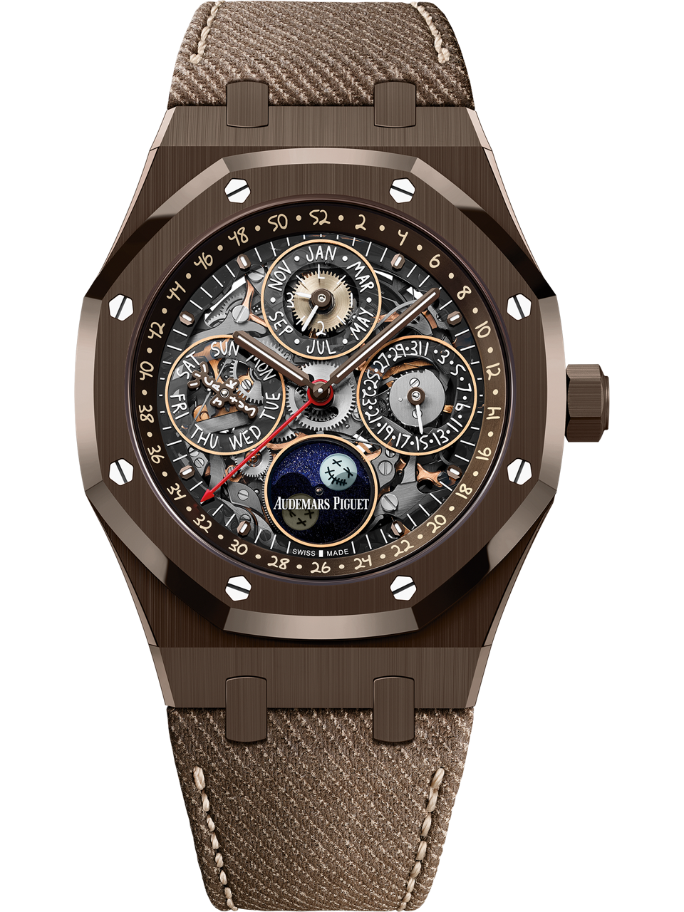 Audemars Piguet — Royal Oak Perpetual Calendar Openworked "Cactus Jack" — Ceramic