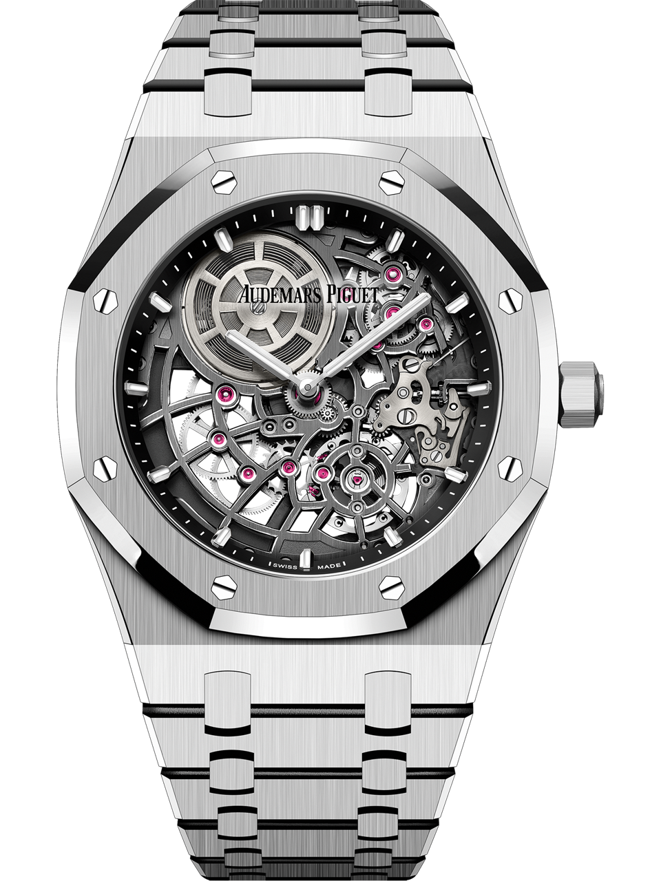 Audemars Piguet — Royal Oak ÒJumboÓ Extra-Thin Openworked — White Gold