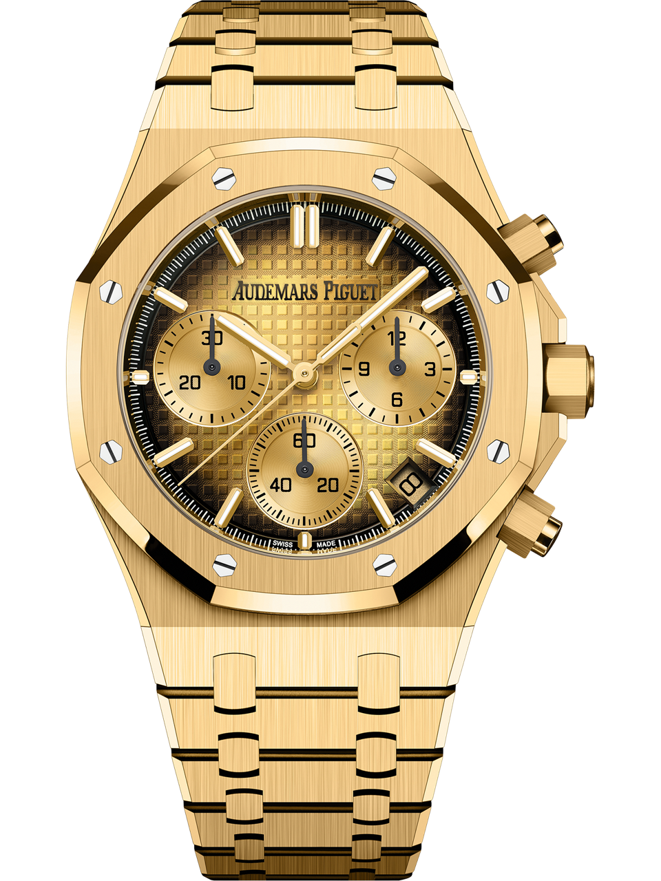 Audemars Piguet — Royal Oak Selfwinding Chronograph — Yellow Gold
