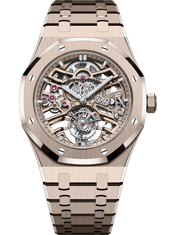 Audemars Piguet — Royal Oak Selfwinding Flying Tourbillon Openworked — Yellow Gold